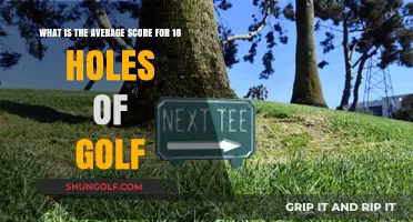 Understanding the Average 18-Hole Golf Score: A Comprehensive Guide