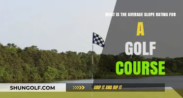Understanding Golf Course Slope Ratings: Average Values Explained