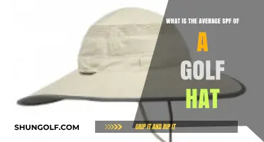 Understanding the Average SPF Rating in Golf Hats for Sun Protection