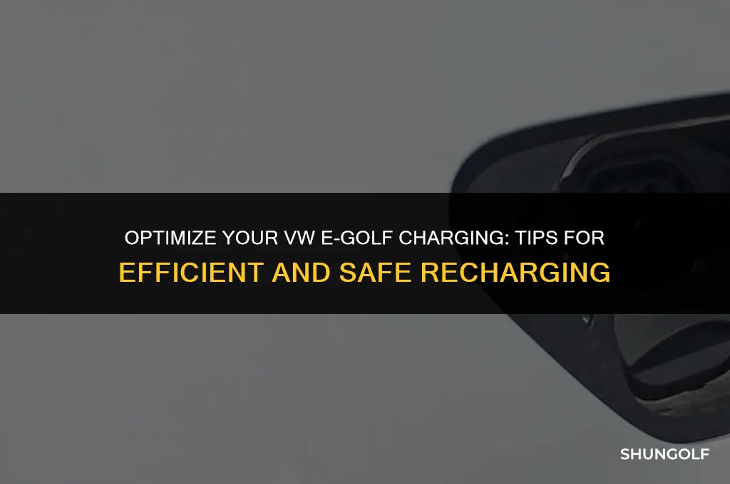 what is the best charging techiques for vwe-golf