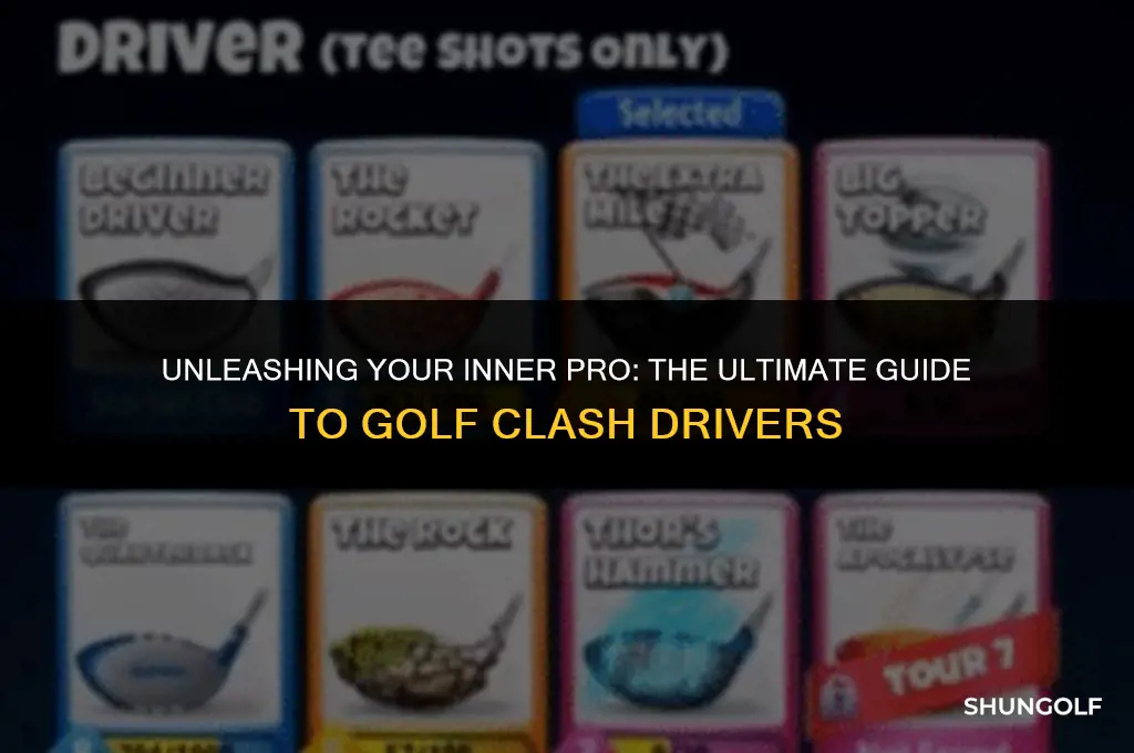 what is the best driver in golf clash