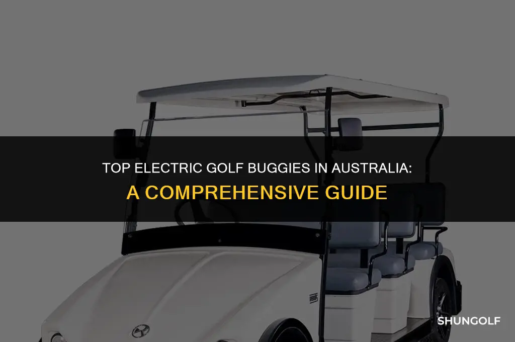 what is the best electric golf buggy australia