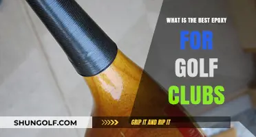 Top Epoxy Choices for Golf Club Repairs and Customization
