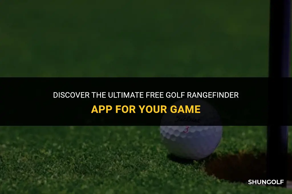 what is the best free golf rangefinder app