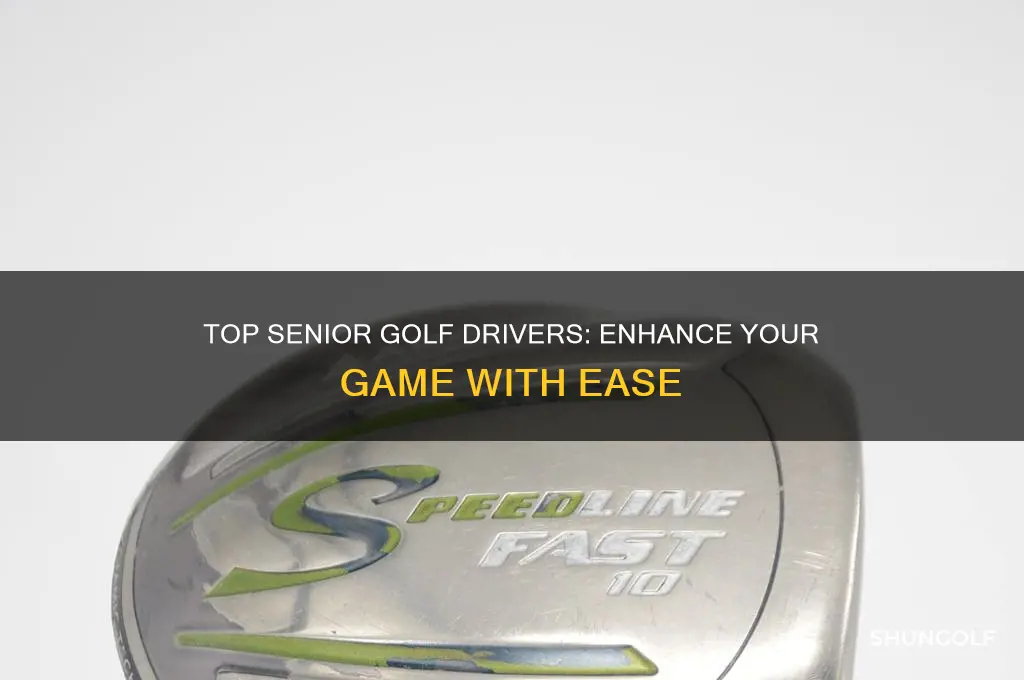 what is the best golf club driver for a seniors