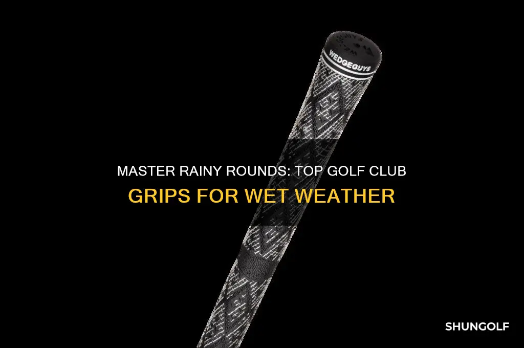 what is the best golf club grip for the rain