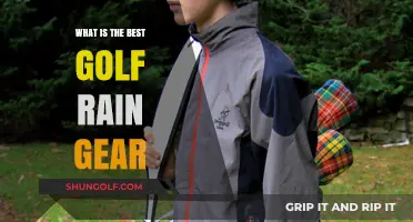 Stay Dry and Stylish: The Ultimate Guide to Golf Rain Gear