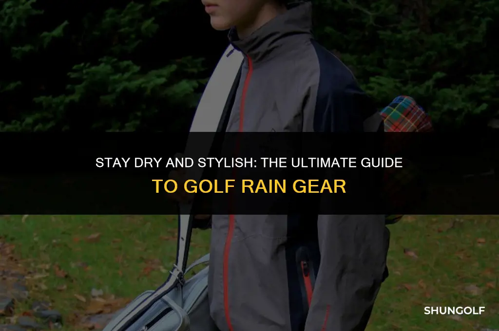 what is the best golf rain gear