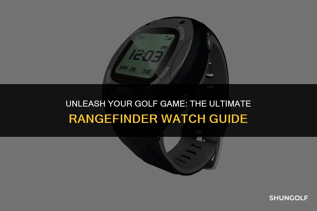 what is the best golf rangefinder watch