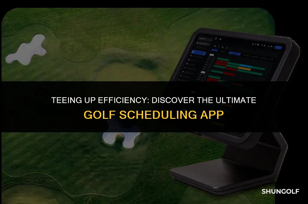 what is the best golf scheduling app