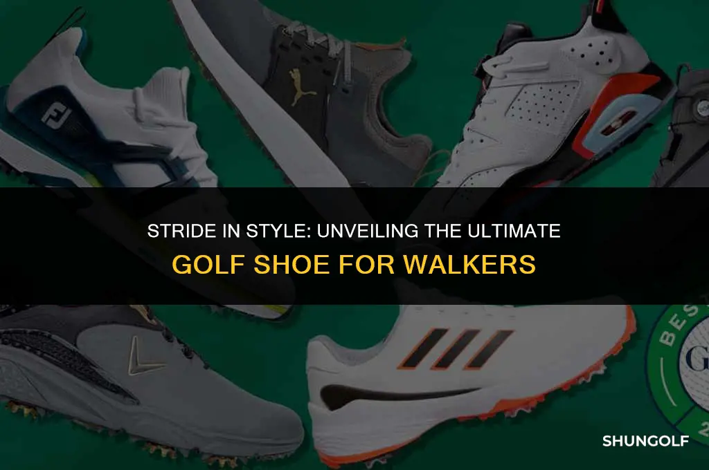 what is the best golf shoe for walking