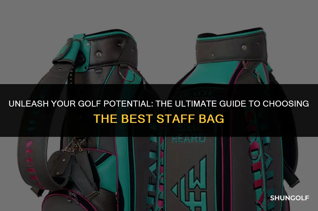 what is the best golf staff bag