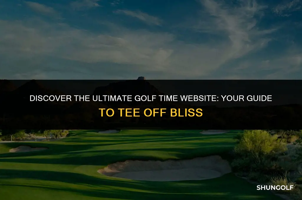 what is the best golf time website
