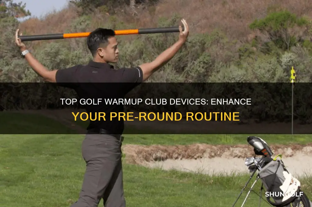 what is the best golf warmup club device