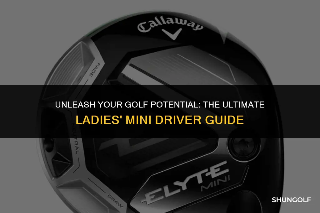 what is the best ladies mini driver for golf