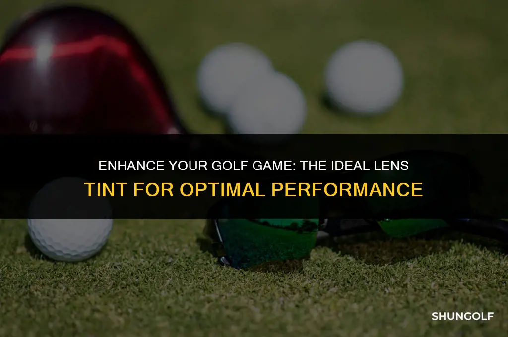 what is the best lens tint for golf