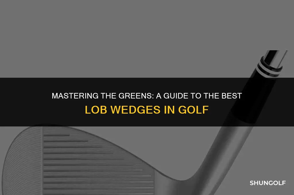 what is the best lob wedge in golf