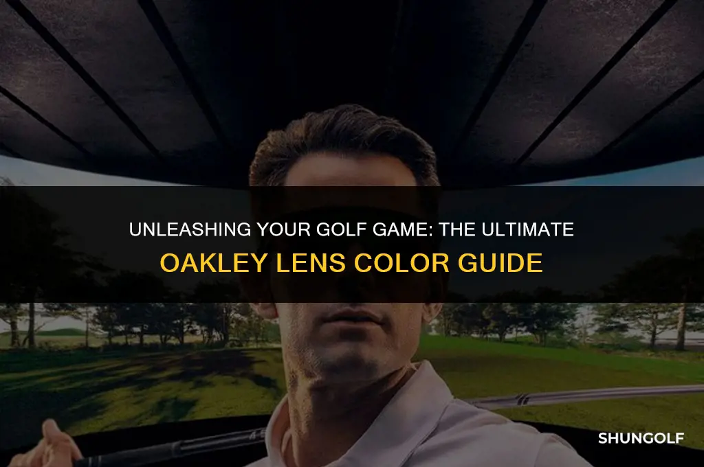 what is the best oakley lens color for golf