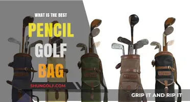 Unleash Your Inner Pro: The Ultimate Pencil Golf Bag Guide