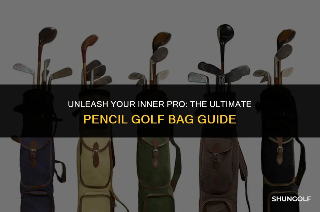 what is the best pencil golf bag