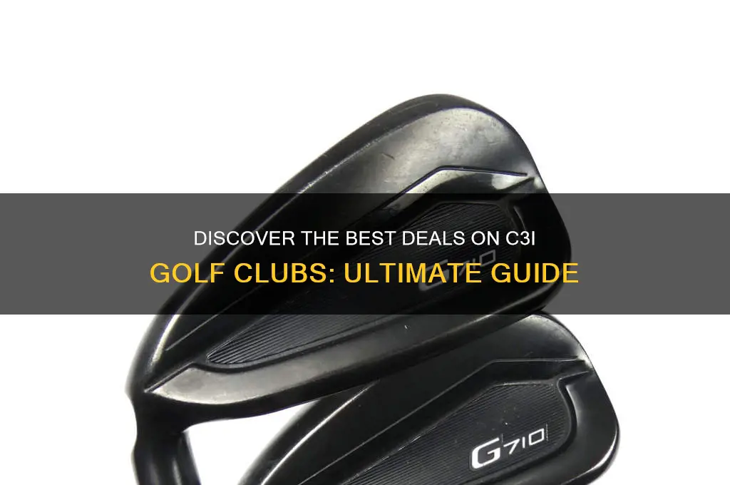 what is the best price on the c3i golf club