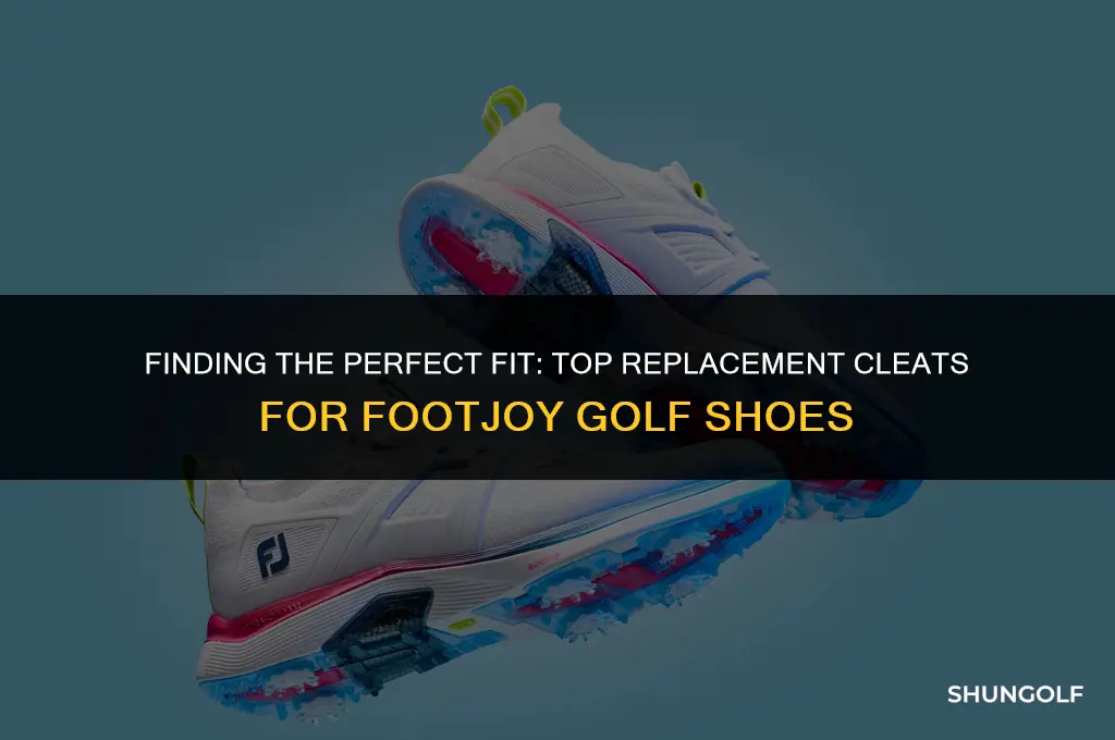 what is the best replacement cleat for footjoy golf shoes