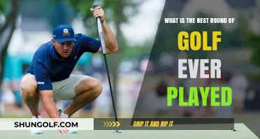 The Greatest Round of Golf: Unmatched Perfection on the Greens
