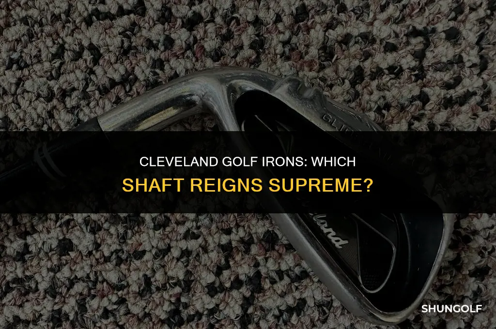 what is the best shaft for cleveland golf irons