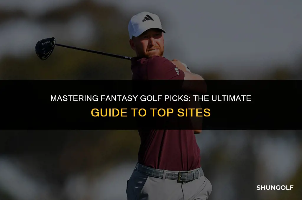 what is the best site to learn fantasy golf picks