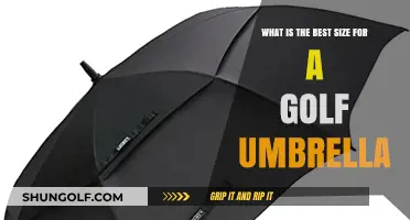 Finding the Perfect Golf Umbrella: Size Matters on the Green