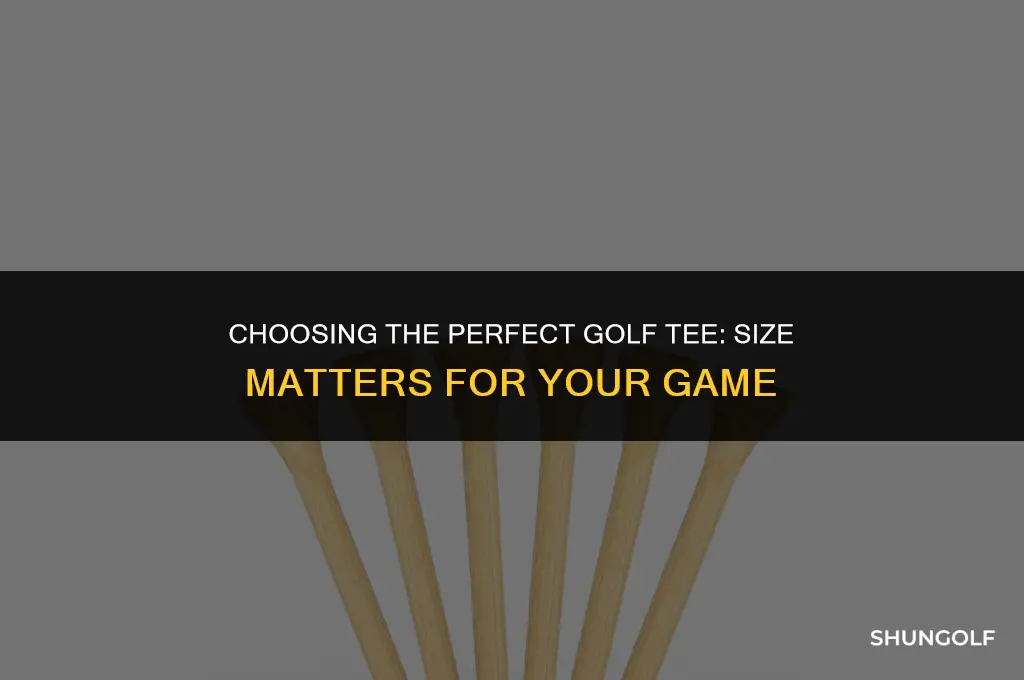 what is the best size golf tee