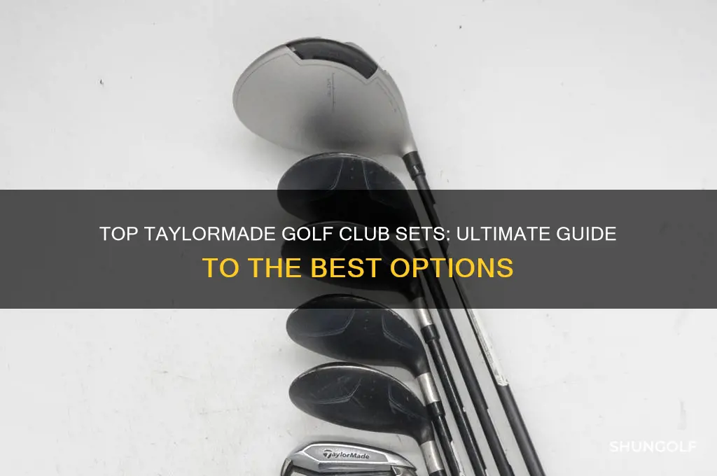 what is the best taylor made golf club set available