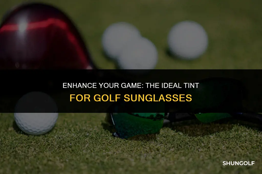 what is the best tint for golf sunglasses