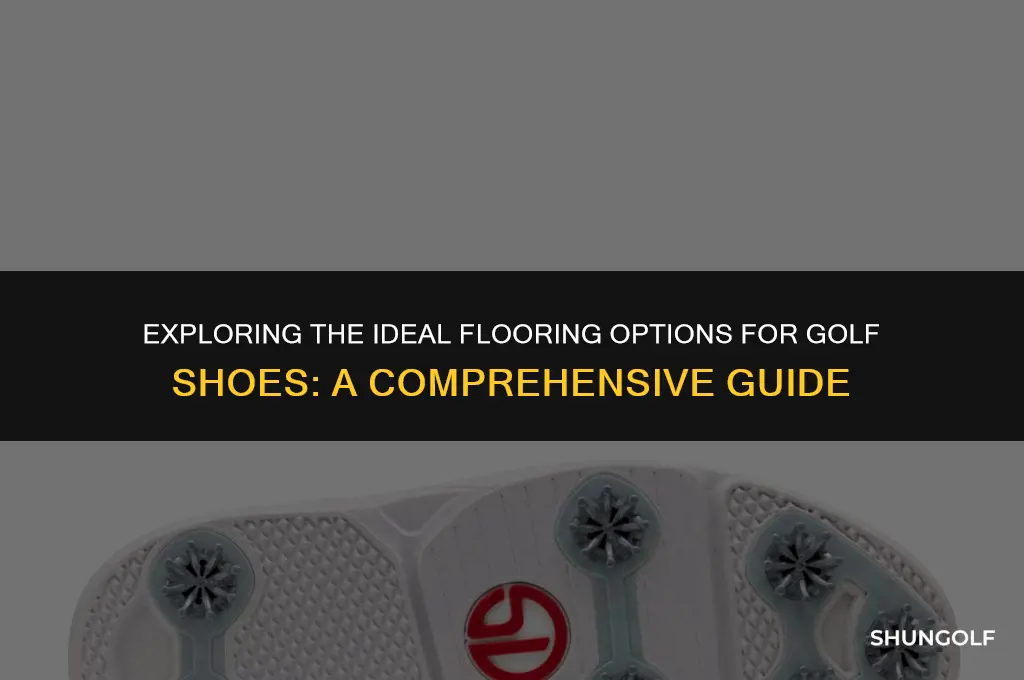 what is the best type of flooring for golf shoes