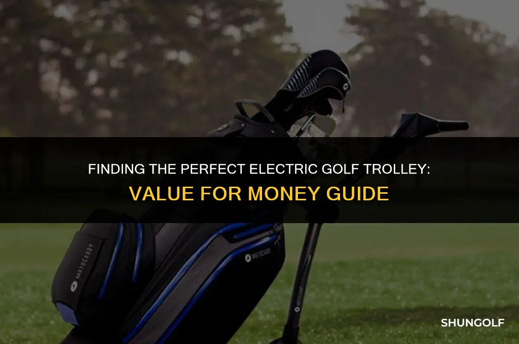 what is the best value for money electric golf trolley