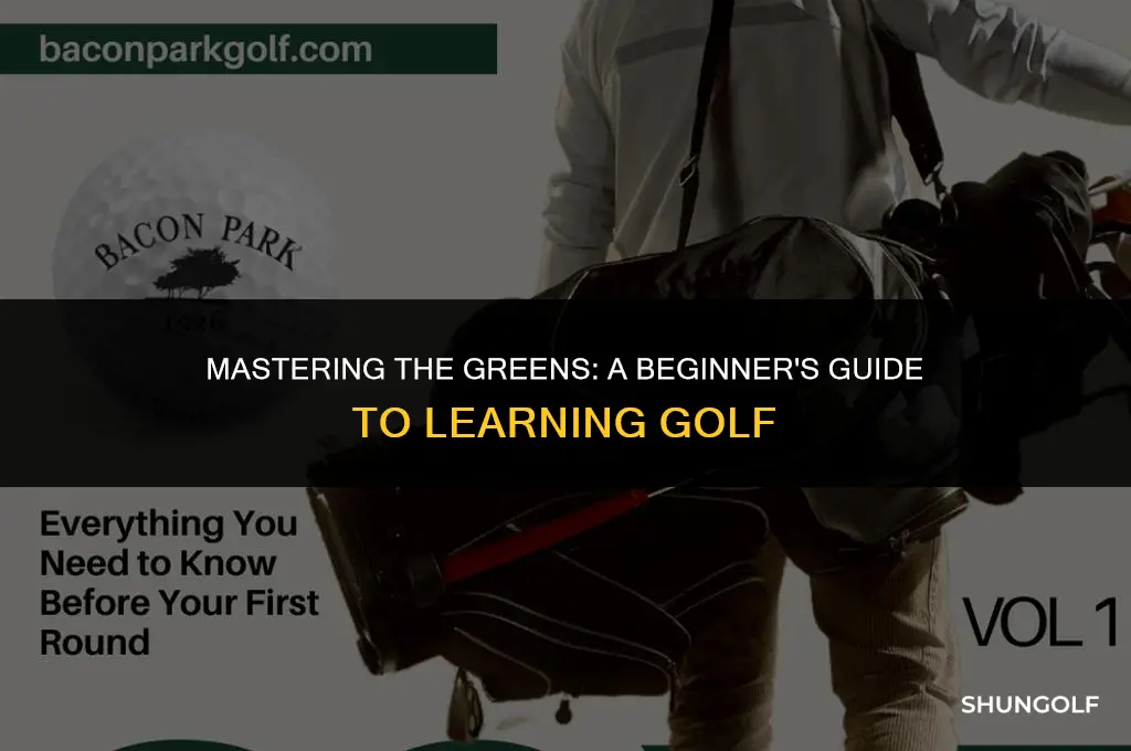 what is the best way to learn golf