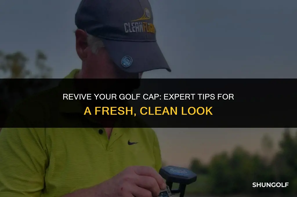 what is the best way to wash a golf cap