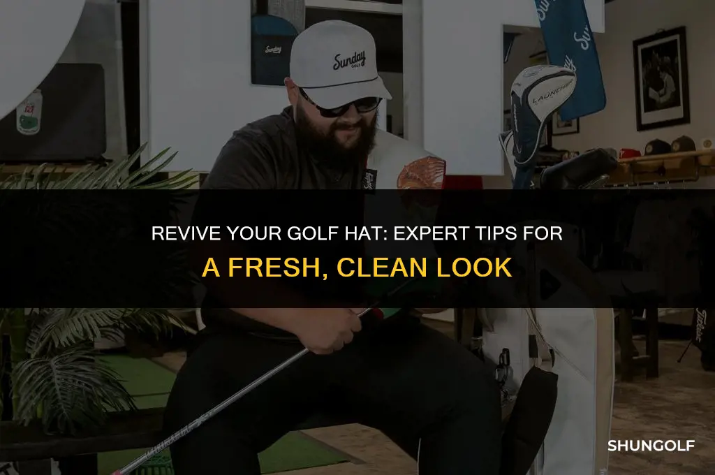 what is the best way to wash a golf hat