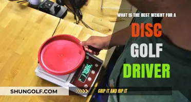 Finding the Perfect Weight for Your Disc Golf Driver