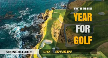 Exploring the Golden Era of Golf: A Year-by-Year Breakdown