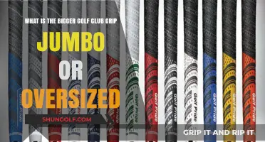Jumbo vs. Oversized Golf Grips: Which Offers the Bigger Advantage?