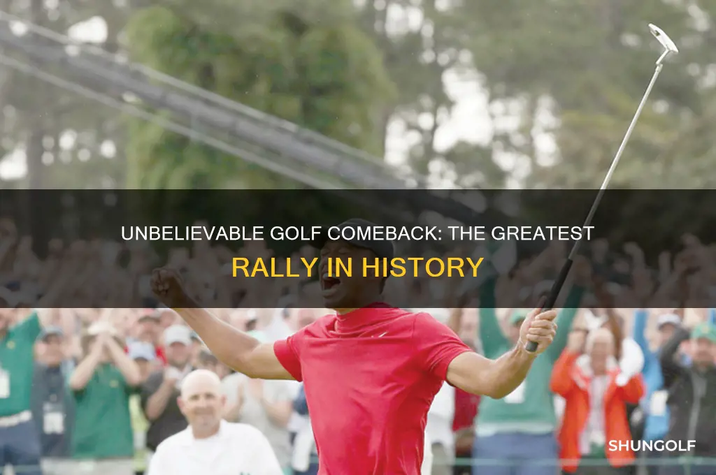 what is the biggest comeback in golf history
