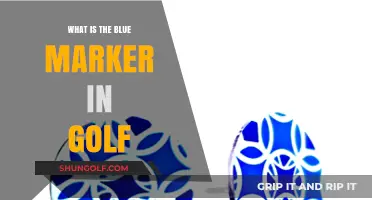 Understanding the Blue Marker in Golf: Its Purpose and Rules