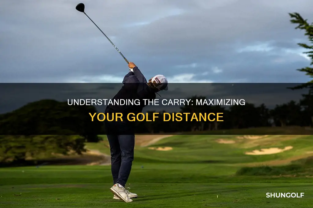 what is the carry in golf