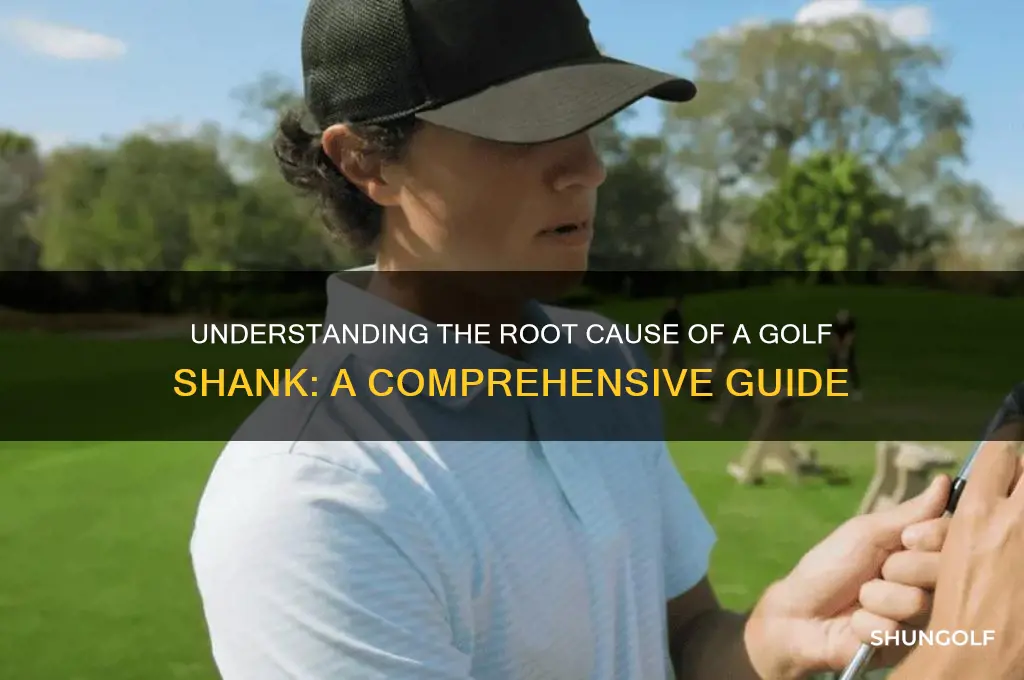 what is the cause of a shank in golf