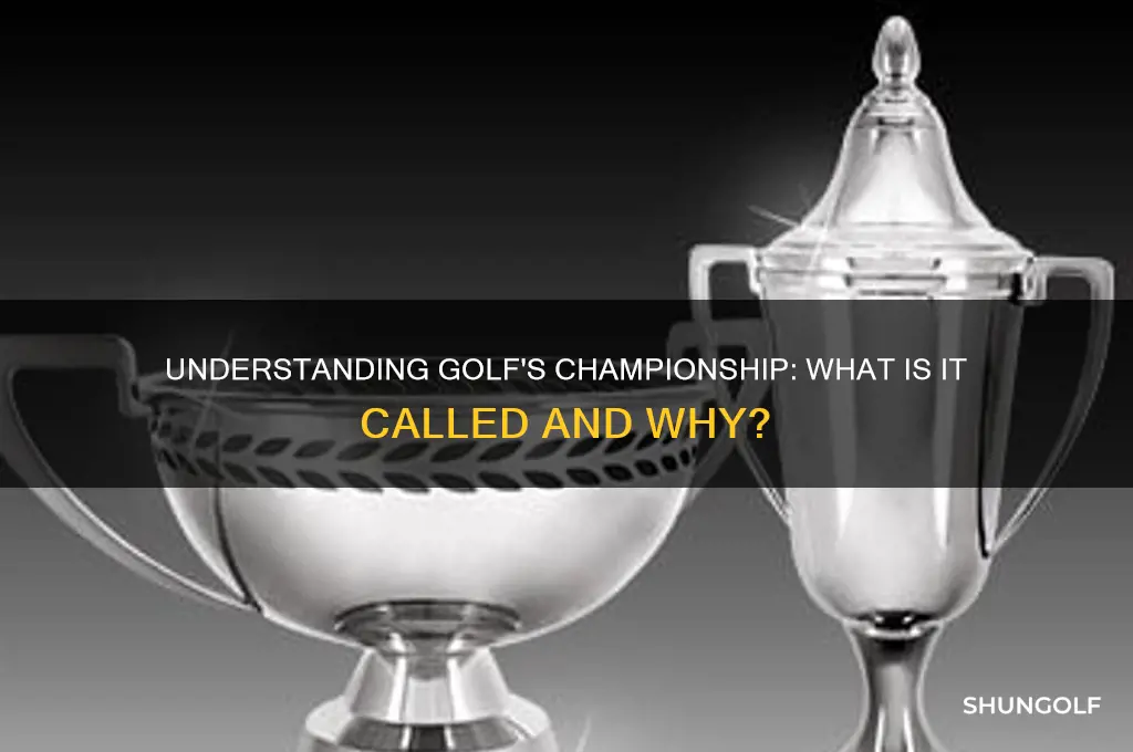 what is the championship callrd in golf