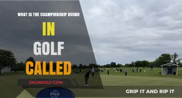 Understanding Golf's Championship Round: The Prestigious Title and Its Significance