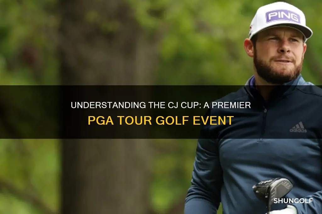 what is the cj cup in golf
