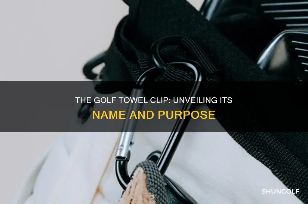 what is the clip on a golf towel called