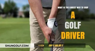 Mastering the Perfect Grip: A Guide to Holding Your Golf Driver Right